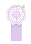 Flower Portable Fan (Purple)