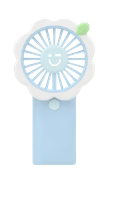 Flower Portable Fan (Blue)