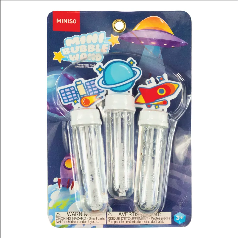 Mini Bubble Wand (3 Pcs) (Outer Space)