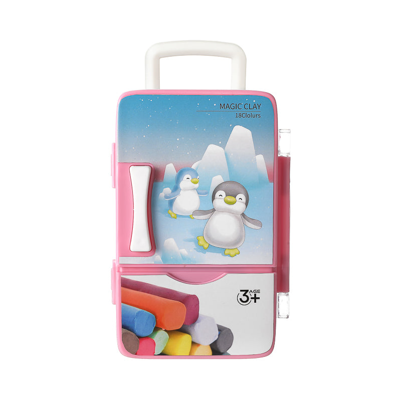 24 Colors Modeling Clay (Pink Refrigerator)