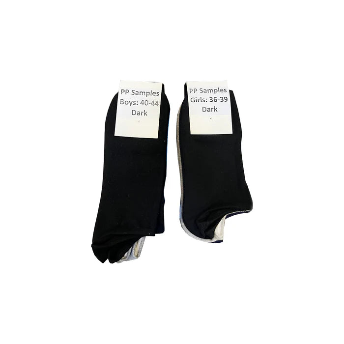 100%Cotton Men's Socks 3 Pairs(Dark)