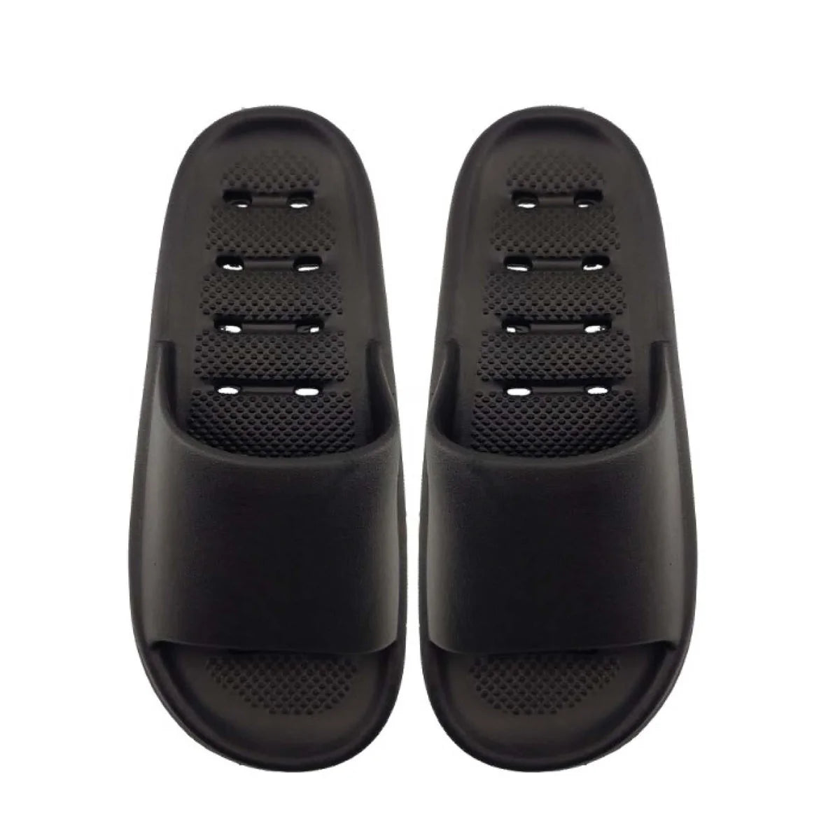Lightweight Men's Bath Slippers(Black,43-44)