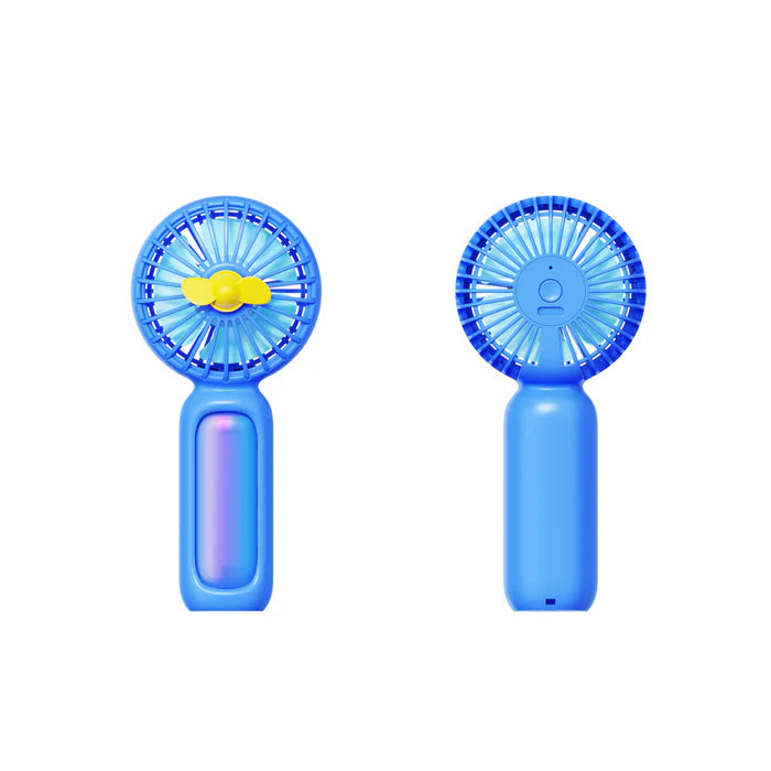 Colorful Handheld Fan (Blue)