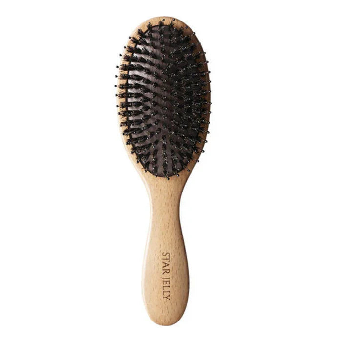 Eco-friendly Series Bamboo Oval Massage & Fluffy Hair Brush