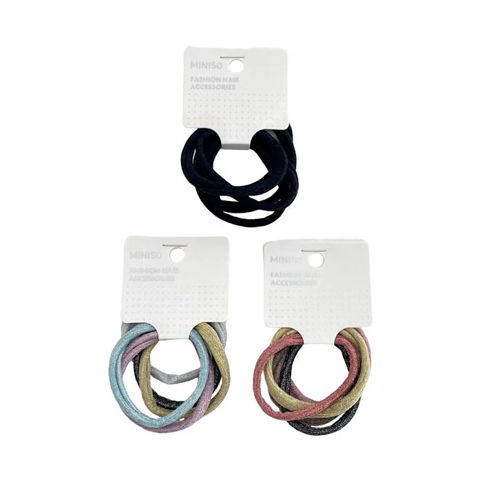Basic Style Hair Ties (5 pcs)