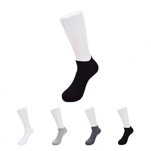 Men's Super Soft Ankle Socks (Basic Color, 2 Pairs)