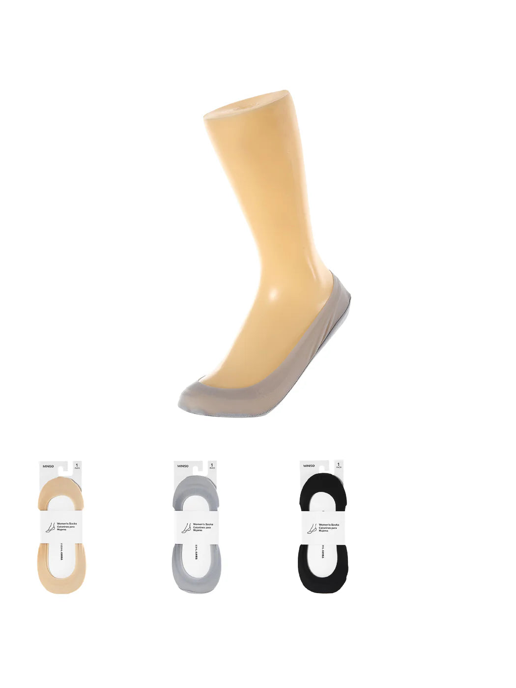 Non-slip Series-Women's Comfortable No-show Socks